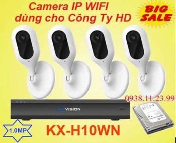  lắp đặt Camera quan sát IP WIFI dùng cho công ty HD là dòng camera KX-H10WN có độ phân giải 1.0MP chất lượng hình ảnh siêu nét gia rẻ rất phù hợp lắp cho văn phòng , tòa nhà , công ty , cửa hàng , shop . 